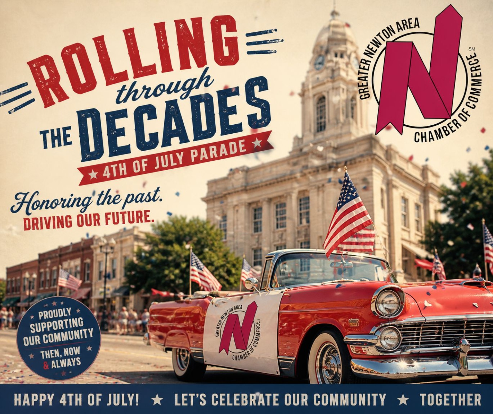 Rolling Through the Decades: 4th of July Parade and Festivities